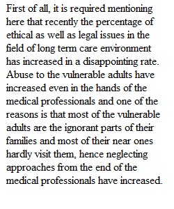 Week 11_Long term care